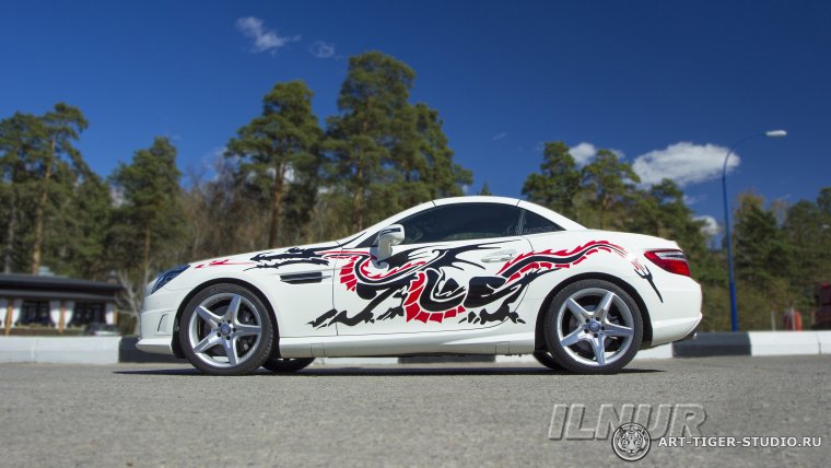 Mercedes SLK винилы