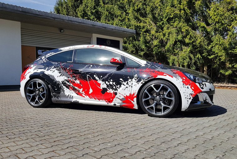 Винилография Opel Astra GTC