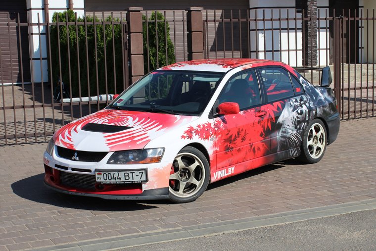 Винилография в японском стиле