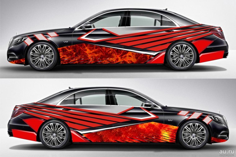 Винил на борт автомобиля