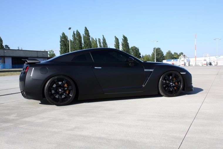 Nissan GTR 35 Matte Black