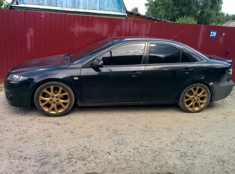Mazda 6 gg 2006 на rays