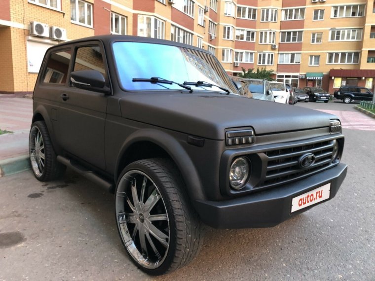 ВАЗ 2121 Урбан черная