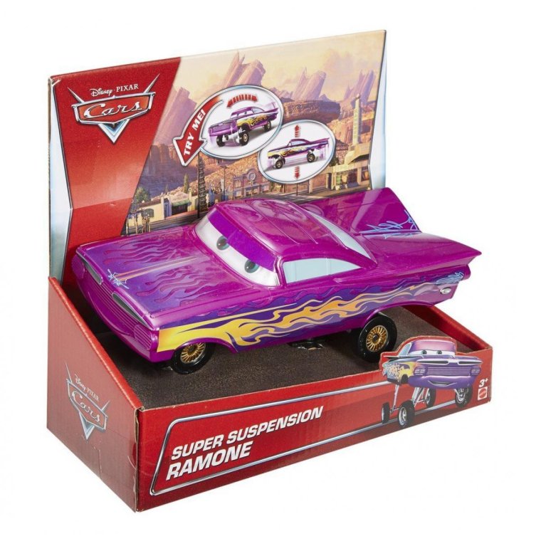 Легковой автомобиль Mattel Тачки Рамон с суперподвеской