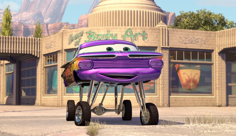 Мультфильм Тачки Рамон