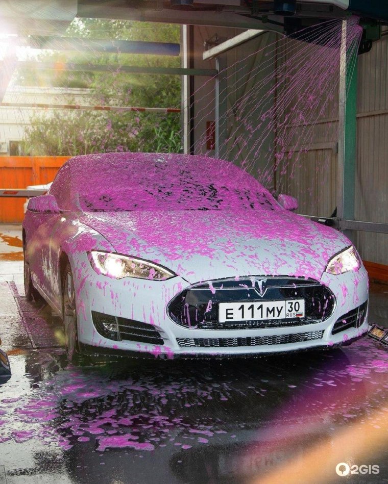 Машина Булкина фиолетовая