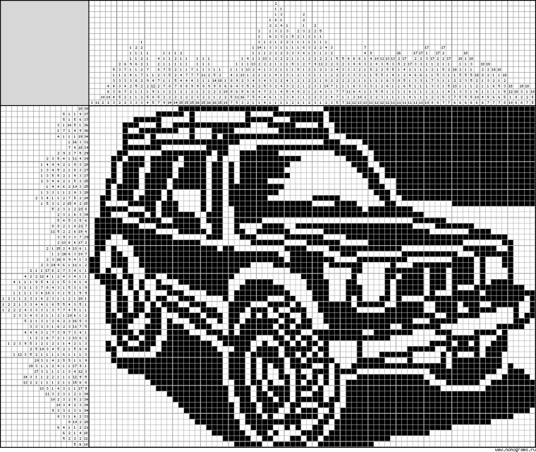 Машина по клеточкам