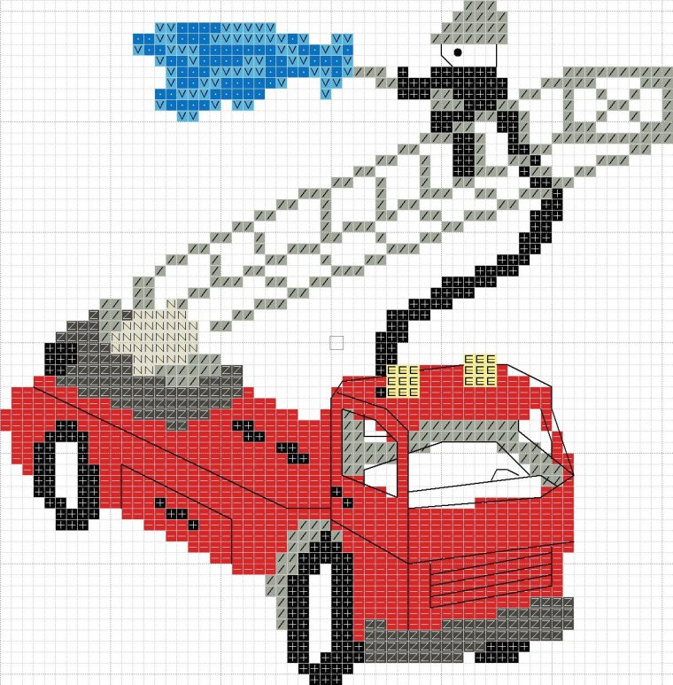 Вышивка на машинке