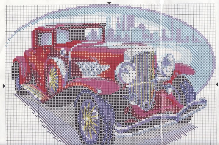 Рисунки для срисовки машины лёгкие