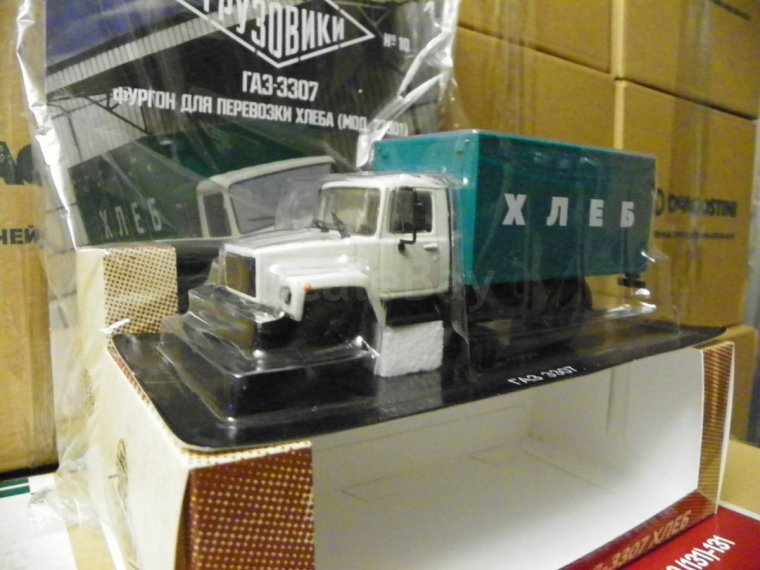 DEAGOSTINI Автолегенды СССР Грузовики ГАЗ 3307