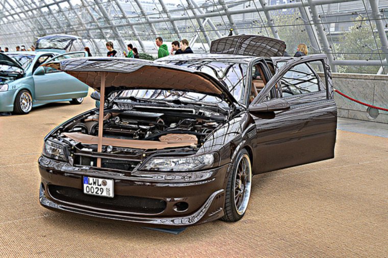 Opel Vectra a тюнинг
