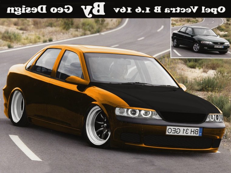 Гоночный Опель Вектра