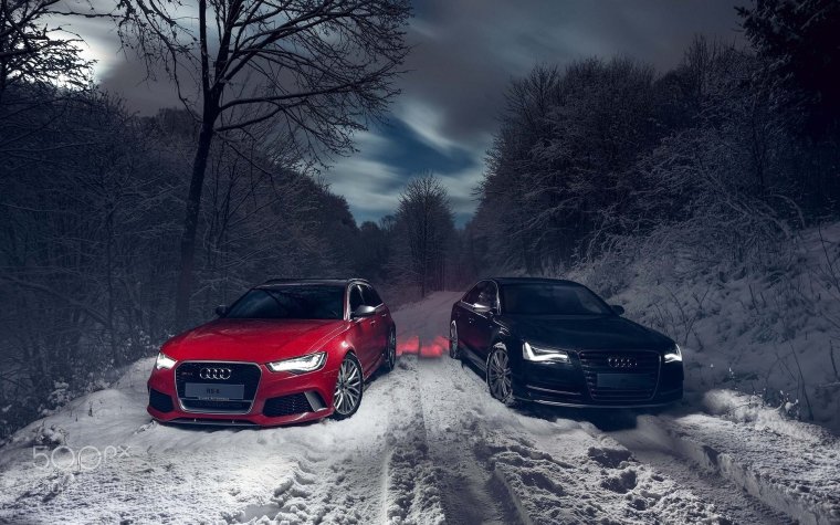 Audi rs6 Winter
