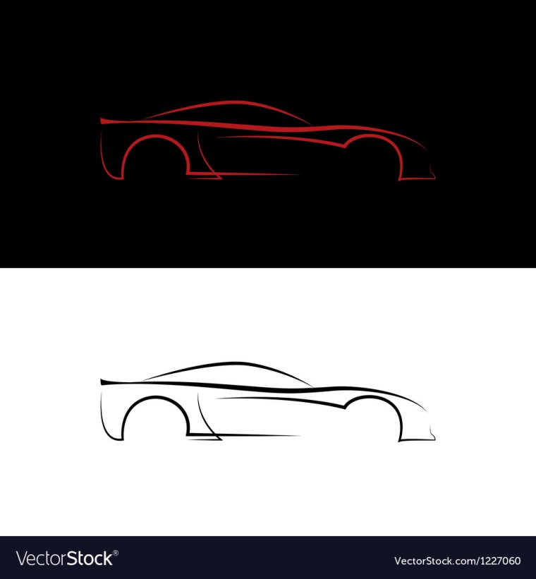 Эскиз машины