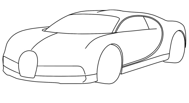 Спортивный автомобиль вектор