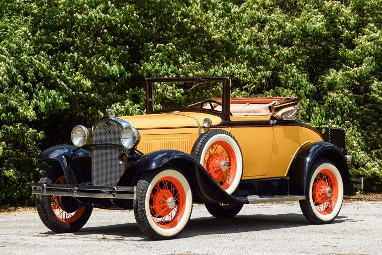 Ford ретро 1930 model a Cabriolet