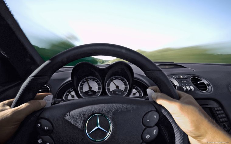 Руль от первого лица