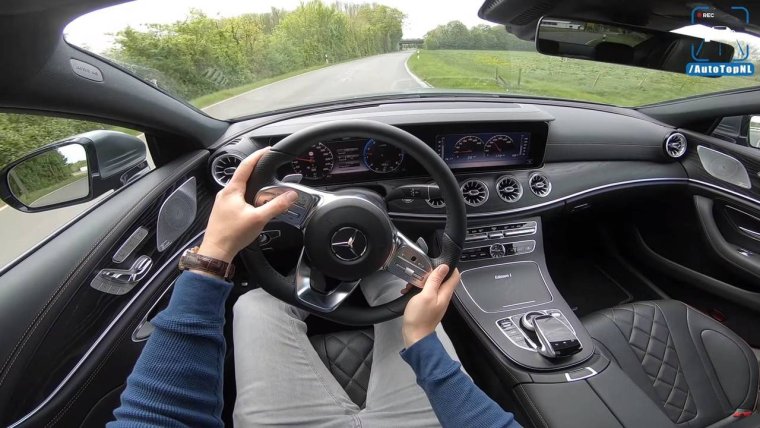 CLS 2013 за рулем