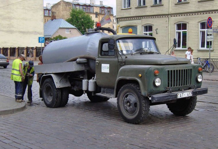 ГАЗ 53 ассенизатор