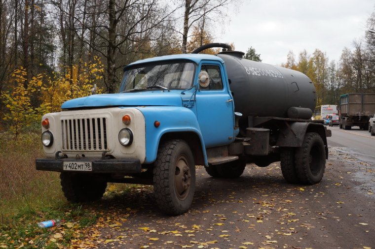 ГАЗ 53 говновозка
