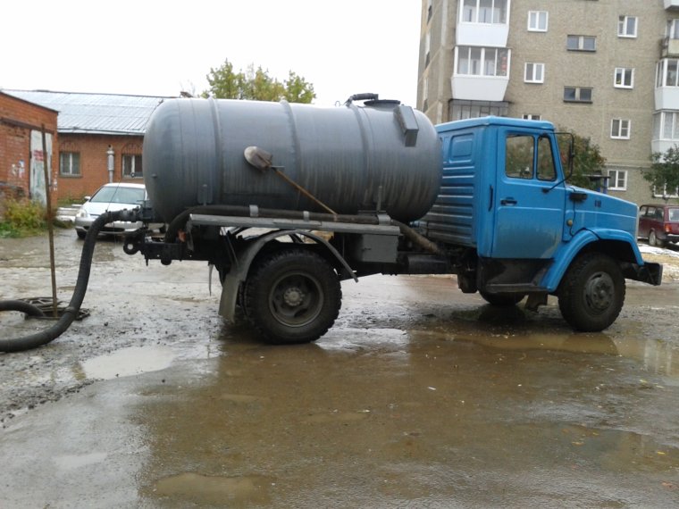 Ассенизатор ЗИЛ Говновоз
