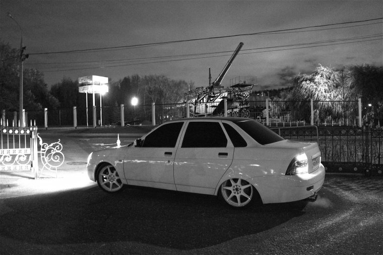 ВАЗ 2170 ночь