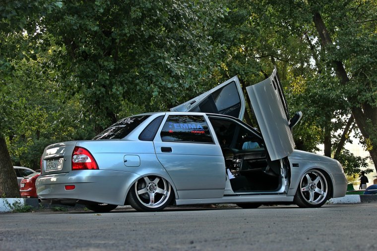 Заниженная Приора Лада Приора