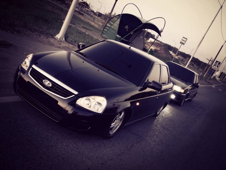 Приора 2 БПАН черная