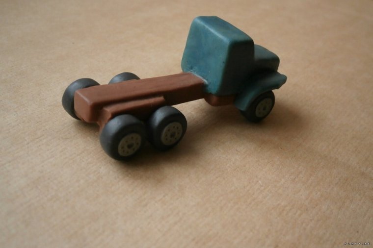 Машинки из пластилина для детей