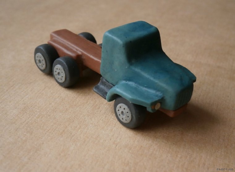 Модели автомобилей из пластилина