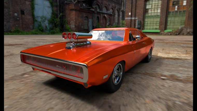 Додж Чарджер 1970 вин дизель