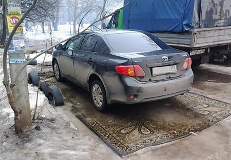 Тойота юмор