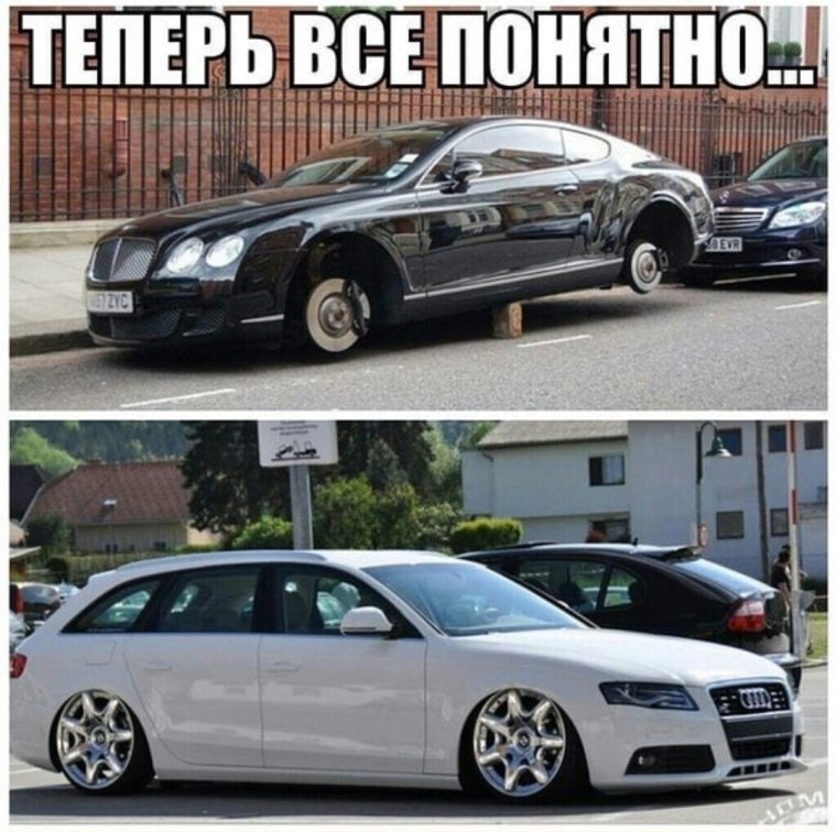 Приколы про Ауди и БМВ
