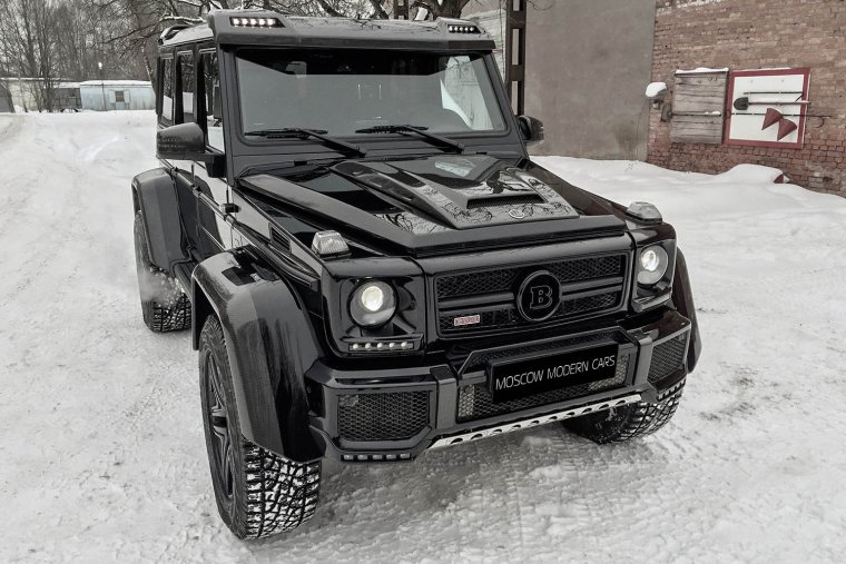 Mercedes g700 4x4 Brabus зима
