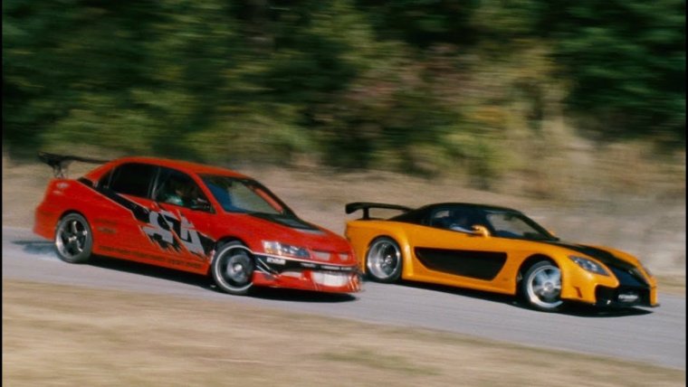 Тройной Форсаж Токийский дрифт машины Шона