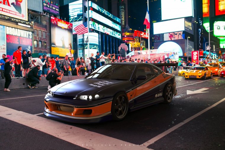 Nissan Silvia s15 Форсаж 3