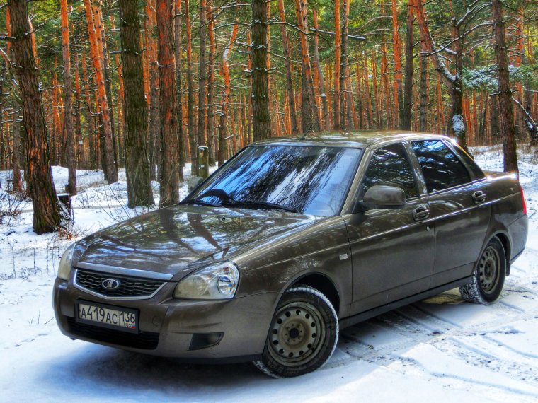 Приора кориандр седан