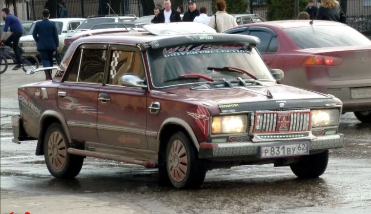 ВАЗ 2107 колхоз Рязань