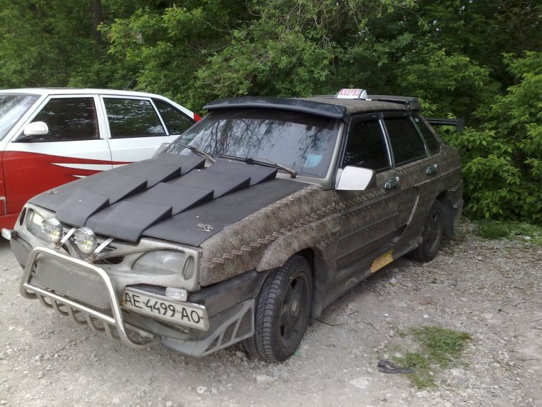 Колхозные обвесы иномарки