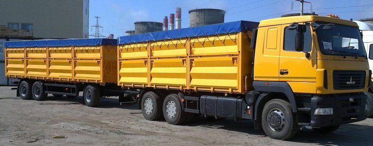 МАЗ 6501а8 зерновоз