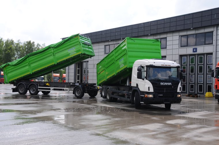 Скания зерновоз элеватор