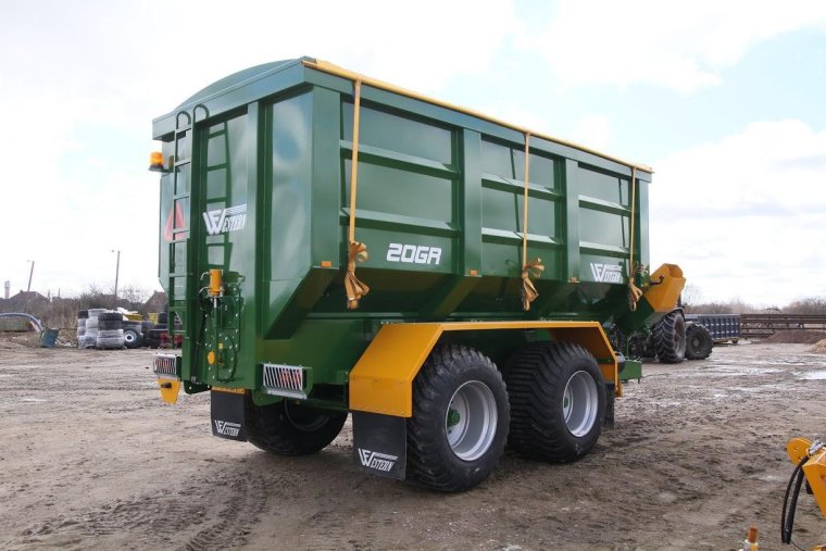 Телега для перевозки зерна