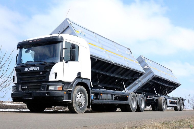 Зерновоз самосвальный Скания