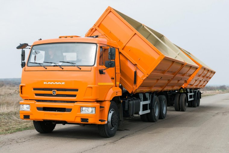 КАМАЗ зерновоз 65111
