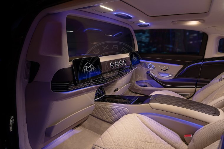 Mercedes 222 Maybach салон