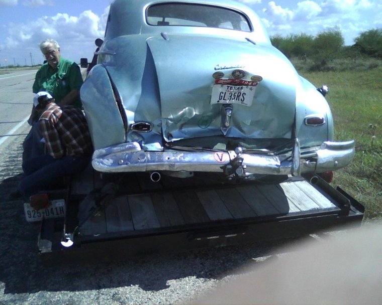 1941 Chevy Rear end swap