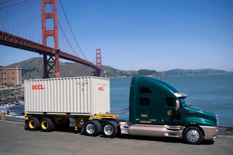 Контейнер на траке