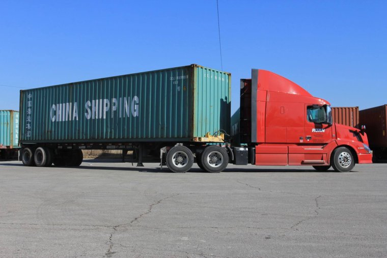 Контейнеровоз грузовик