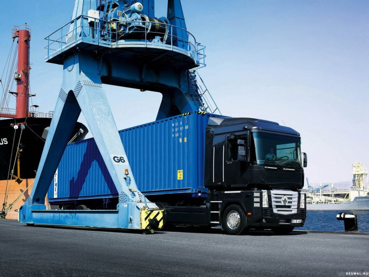 Контейнер машина грузовая