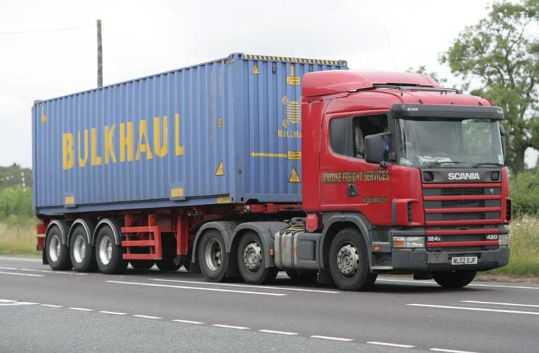 Scania 124 грузовик